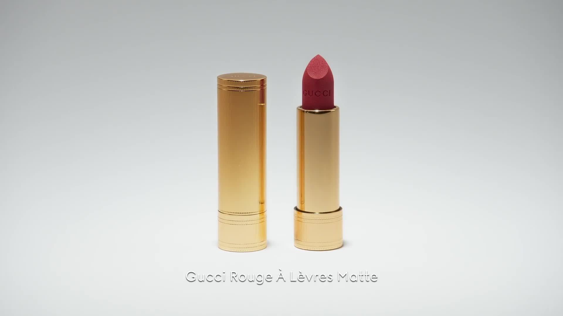 Gucci matte lipstick summer shades, UK version