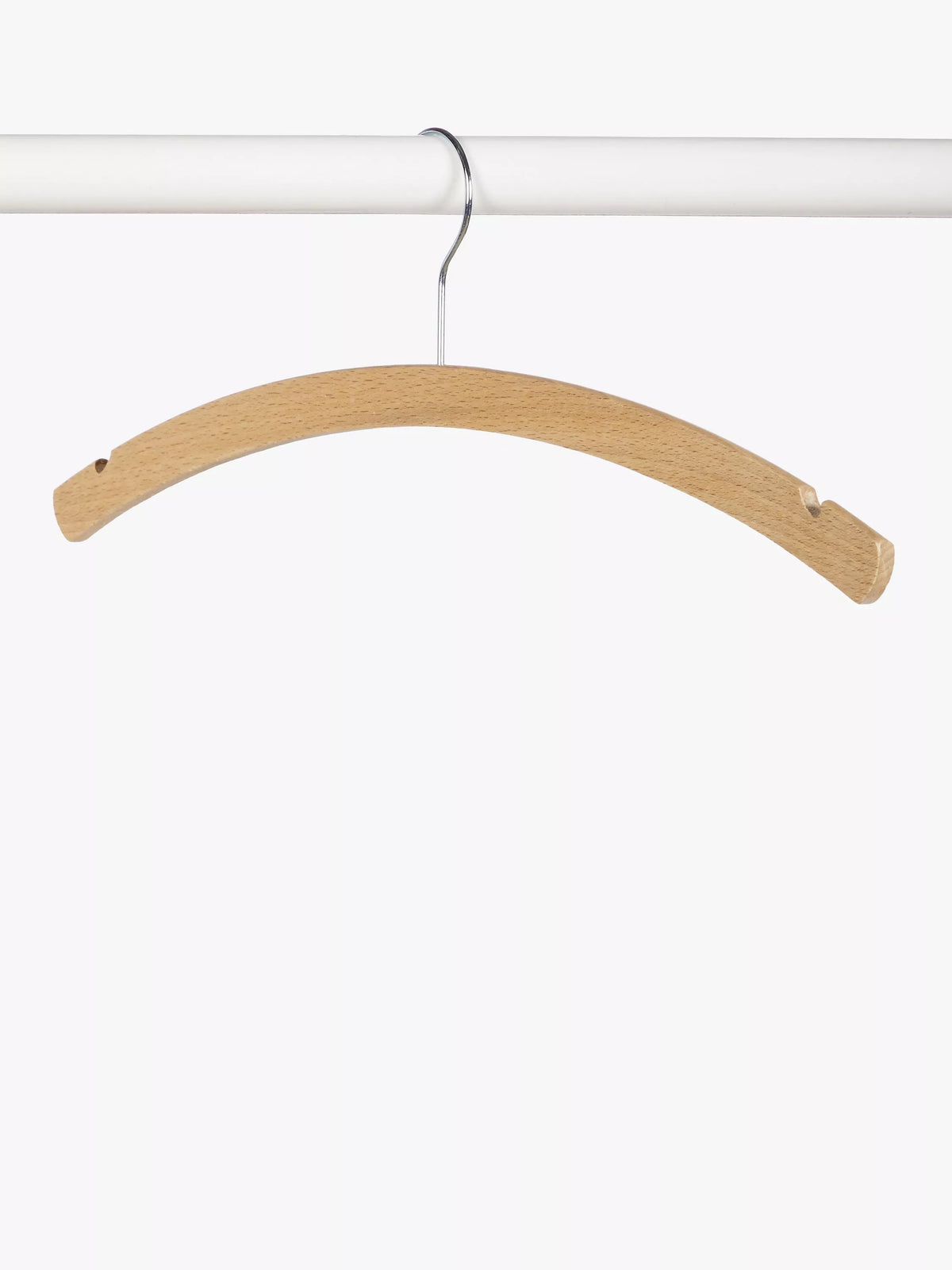 John Lewis FSC Beech crescent hangers set of 6, UK version