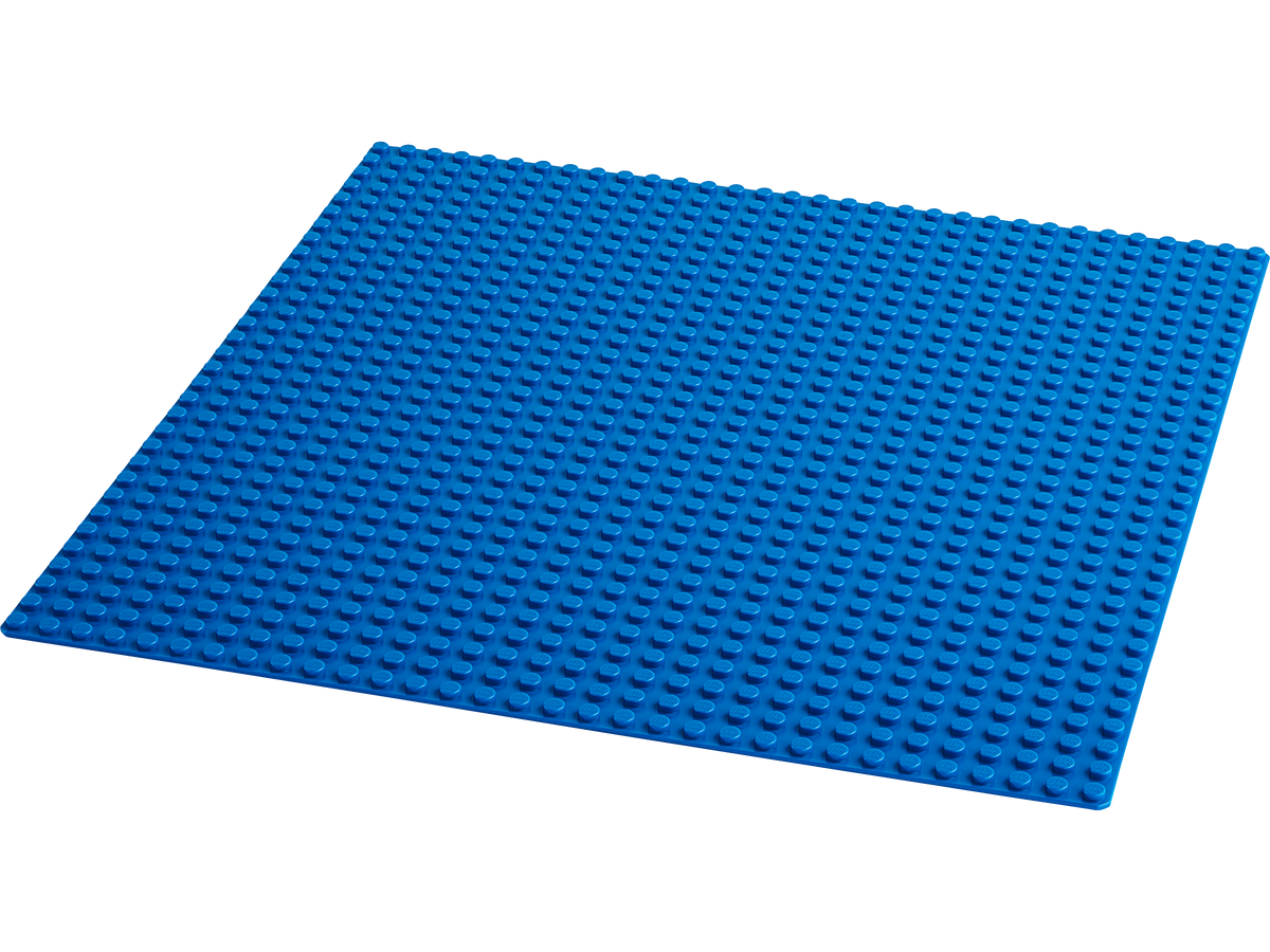 LEGO Classic Blue Baseplate 25cm square - British product