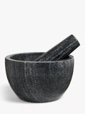 John Lewis Honed Grey Marble Pestle and Mortar - McGrocer