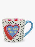 Eleanor Bowmer 'You Got This' new bone china mug multi 300ml - British product