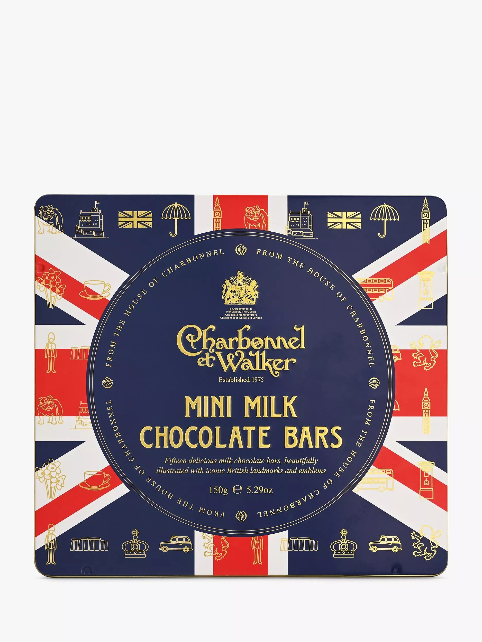 Charbonnel et Walker Tourism Mini Milk Chocolate Bars, 150g - McGrocer