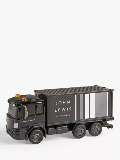 Toy Lorry with Die-Cast Cab and Realistic Trailer for Child Development