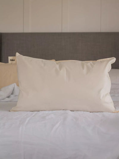 Luxury Soft Pillow with British Wool and Organic Cotton
