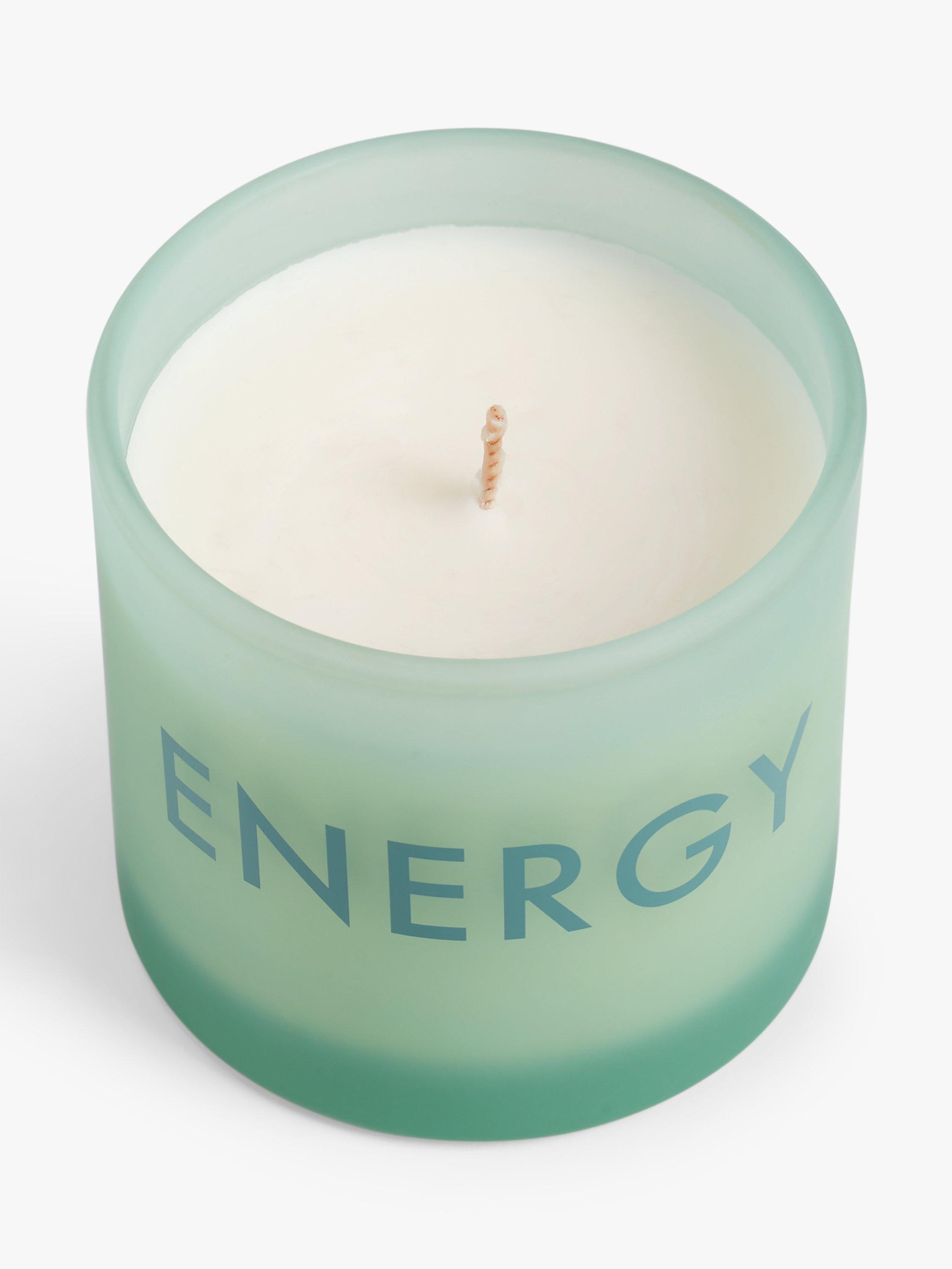 John Lewis Sentiments Energy Scentend candle 115g, UK version
