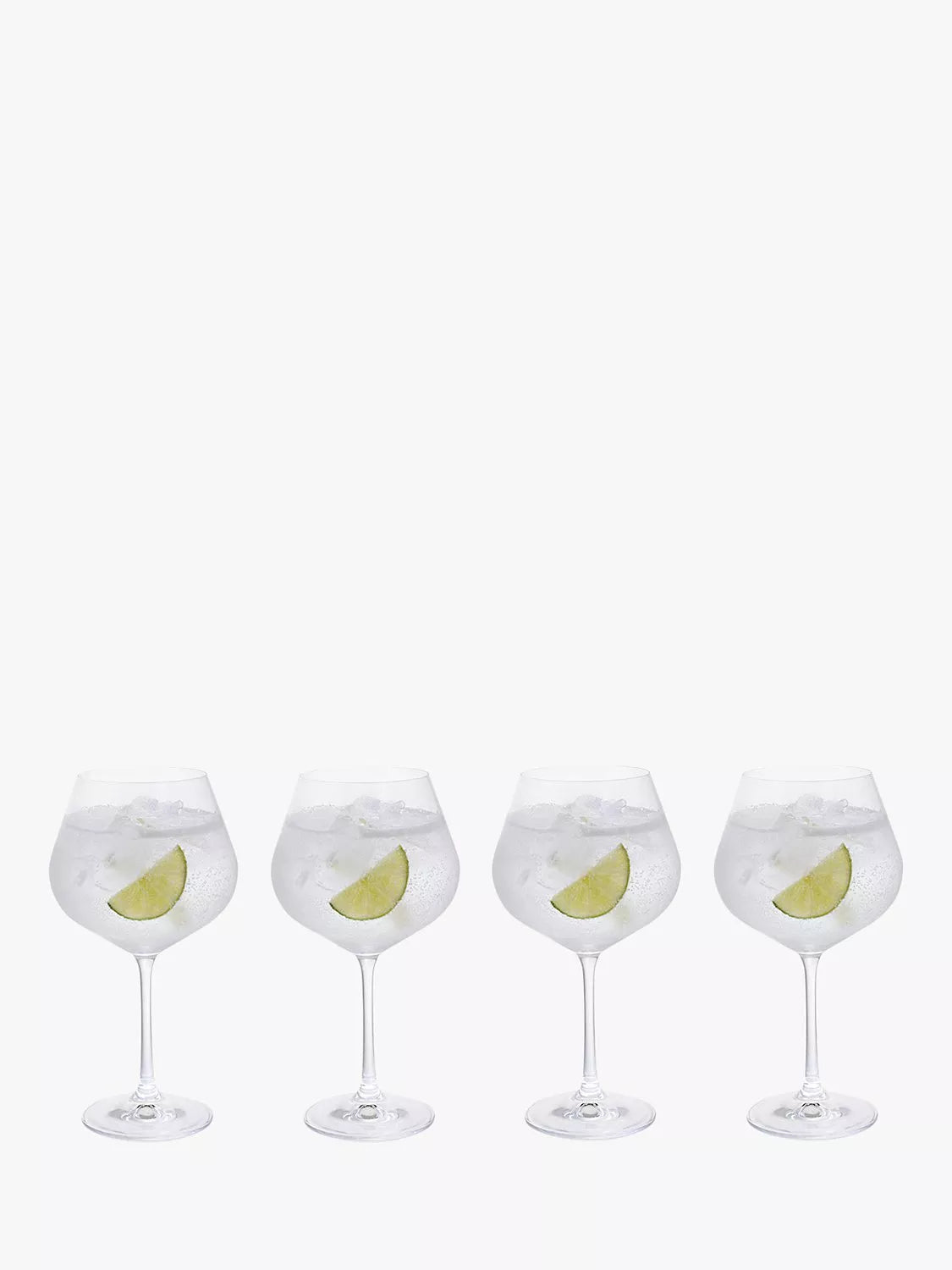 Dartington Crystal gin glass set of 4 570ml clear - British product