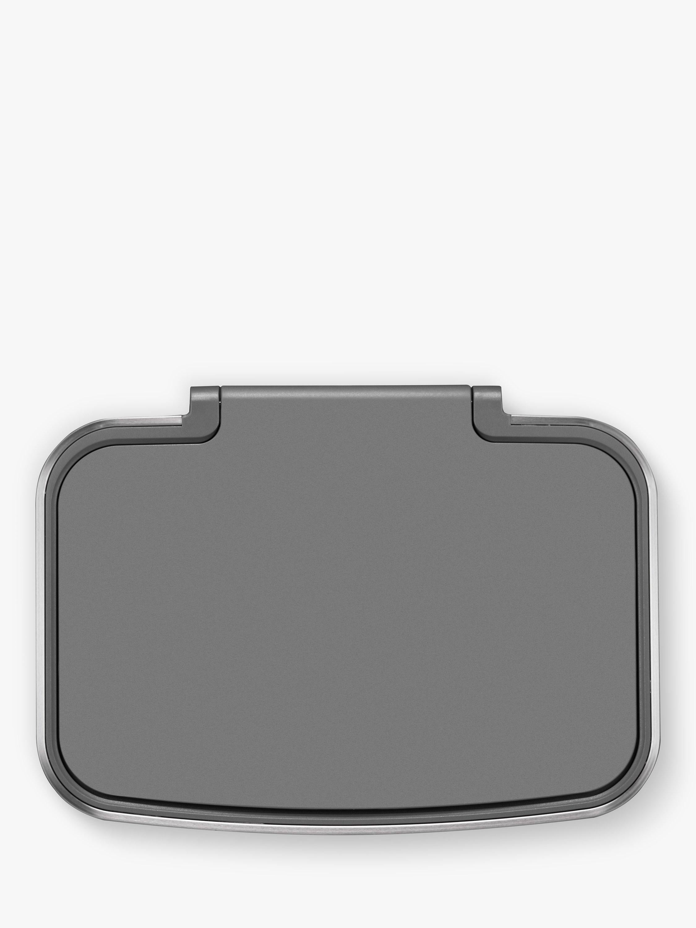 EKO Hana plastic pedal bin light grey 45L - British product