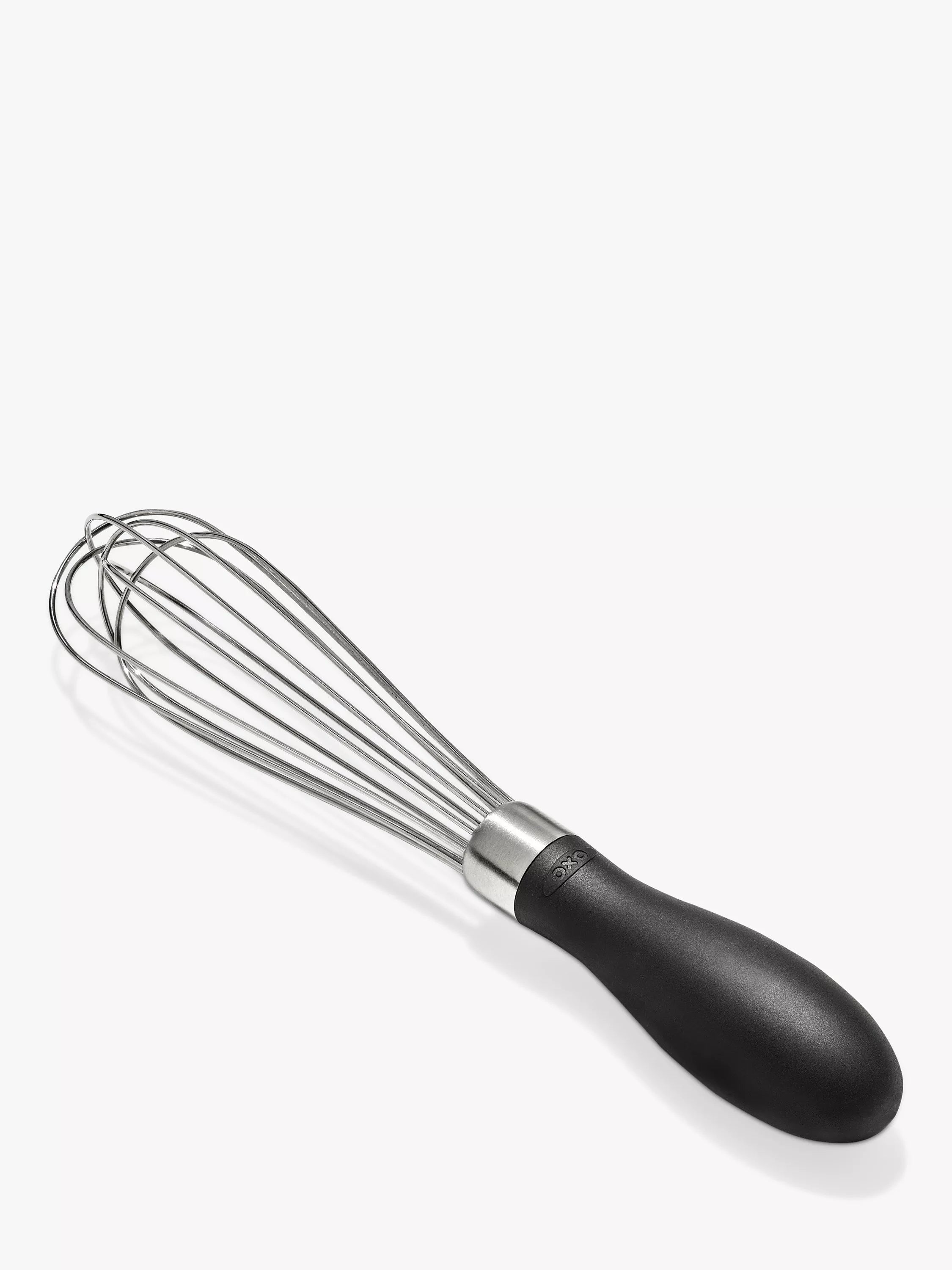 OXO Good Grips mini stainless steel whisk, imported from the UK