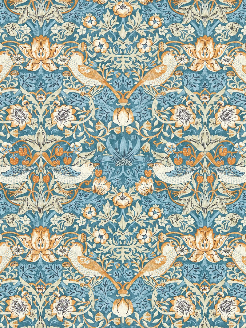 Clarke & Clarke William Morris Strawberry Thief Wallpaper