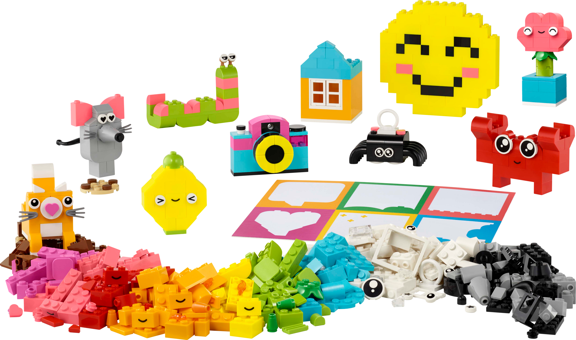 LEGO Creative Happy Box building set 680 pieces - British product