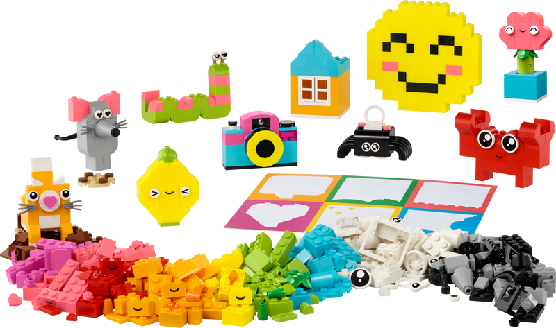 LEGO Creative Happy Box building set 680 pieces - British product
