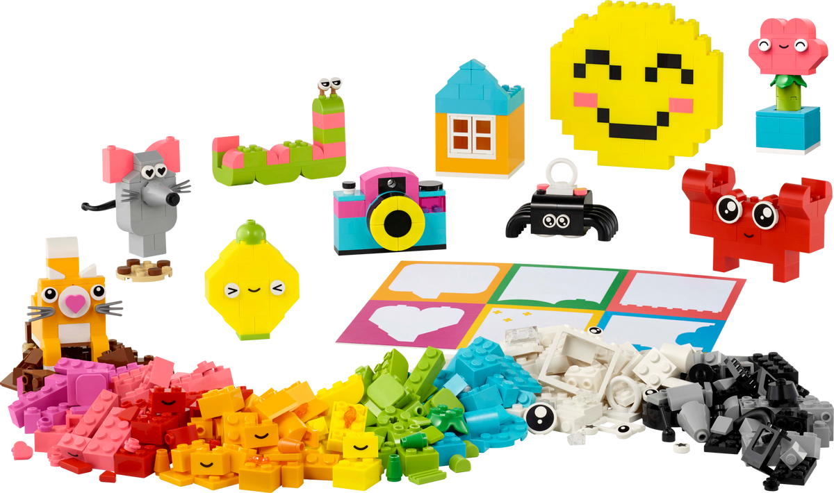 LEGO Creative Happy Box building set 680 pieces - British product