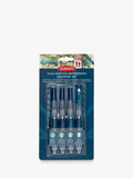 Derwent push-button watercolour paint brushes set of 4 - British product