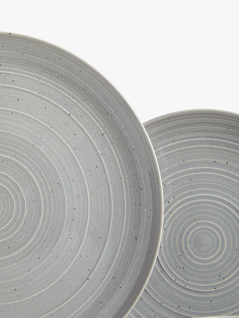 John Lewis speckle glaze dinnerware set 12 piece, UK version