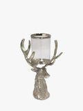 Culinary Concepts Stag Head Antler Lantern Nickel