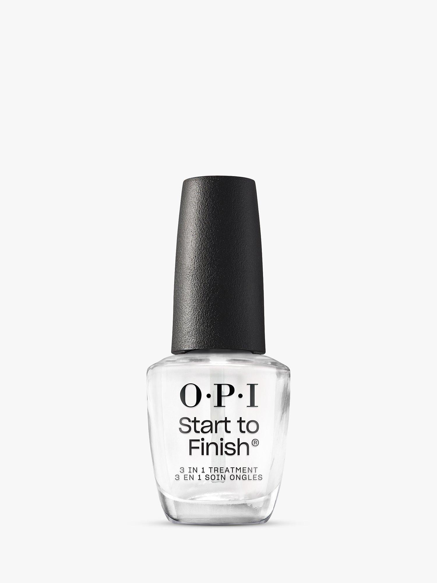 OPI Start to Finish 3-in-1 Nail Treatment 15ml, imported from the UK