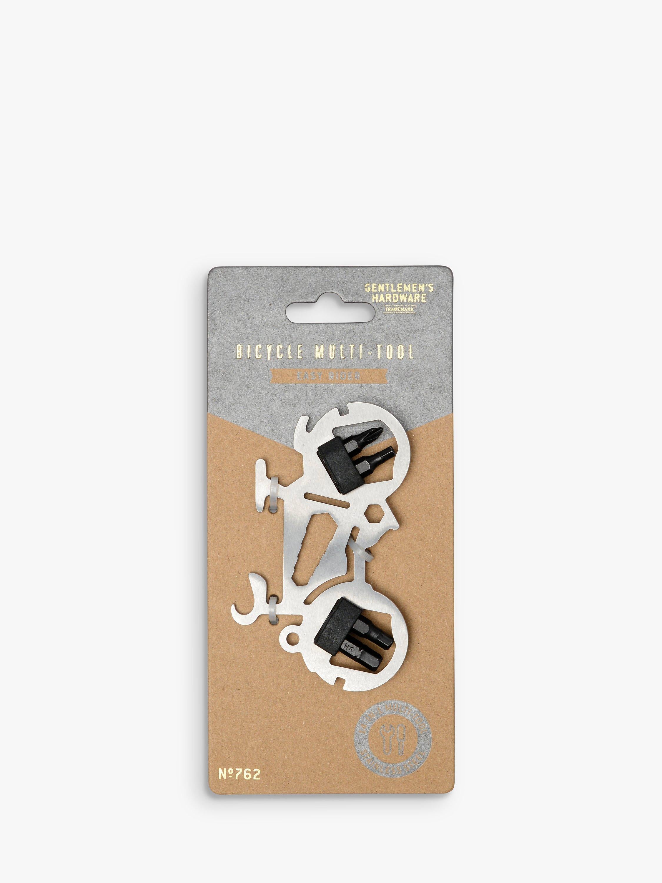 Gentlemen's Hardware bicycle multi tool with fourteen functions, UK version
