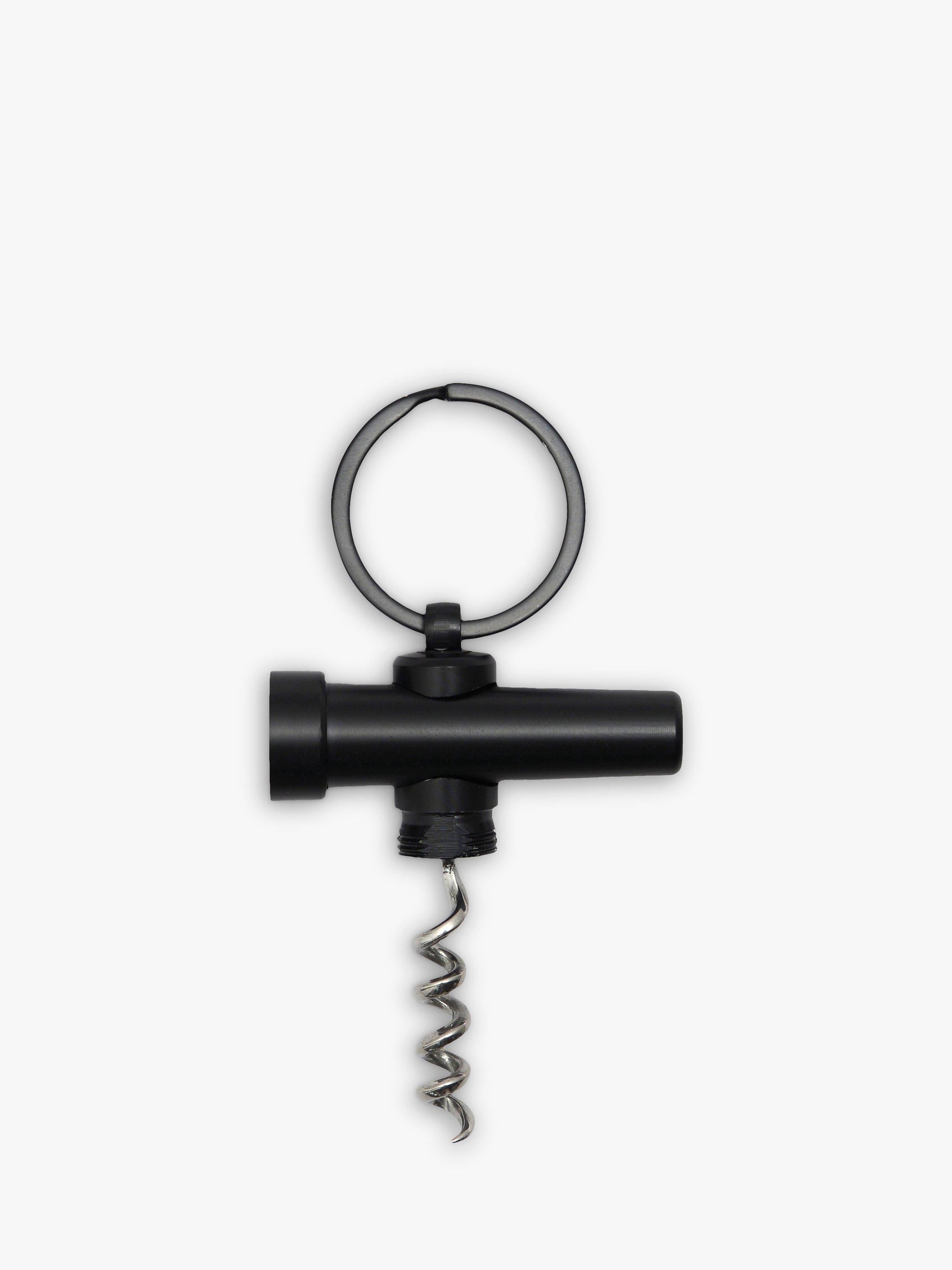 Gentlemen's Hardware keychain corkscrew, UK version