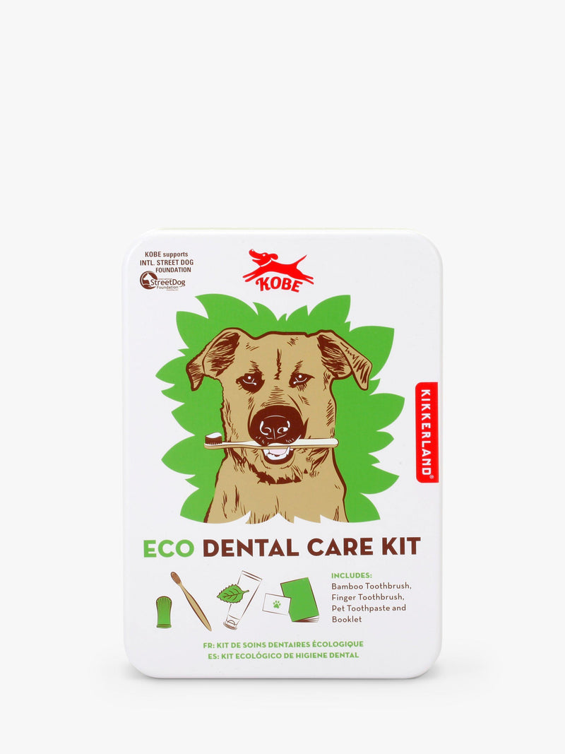 Kikkerland Kobe Dog Dental Care Kit including accessories, UK version