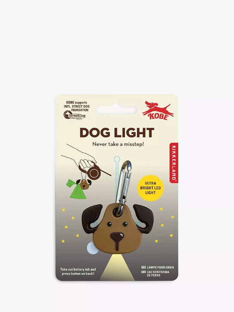 Kikkerland Kobe dog keyring light, UK version