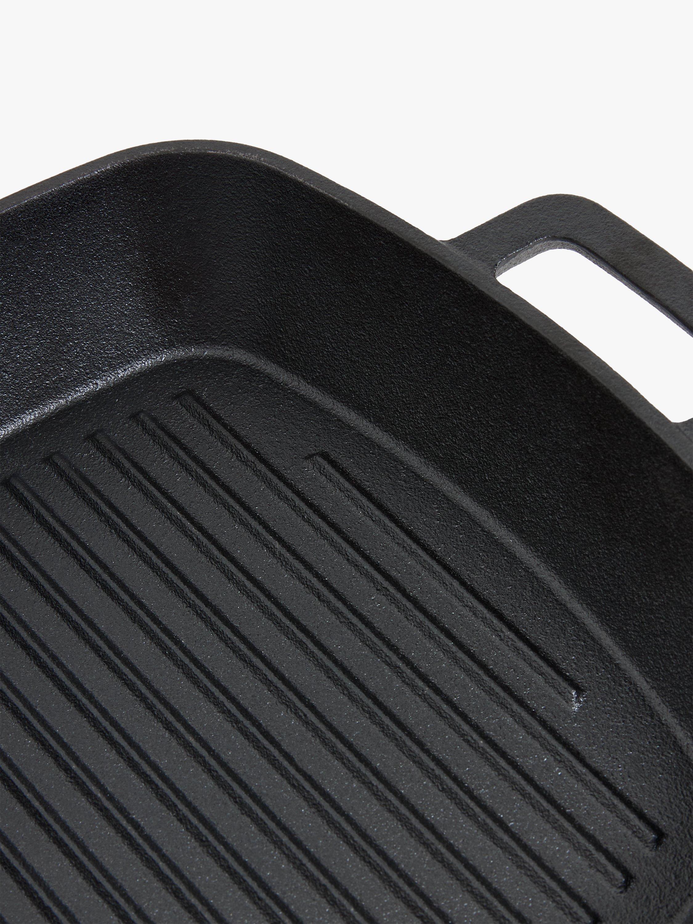 John Lewis cast iron square grill pan 26cm, UK version