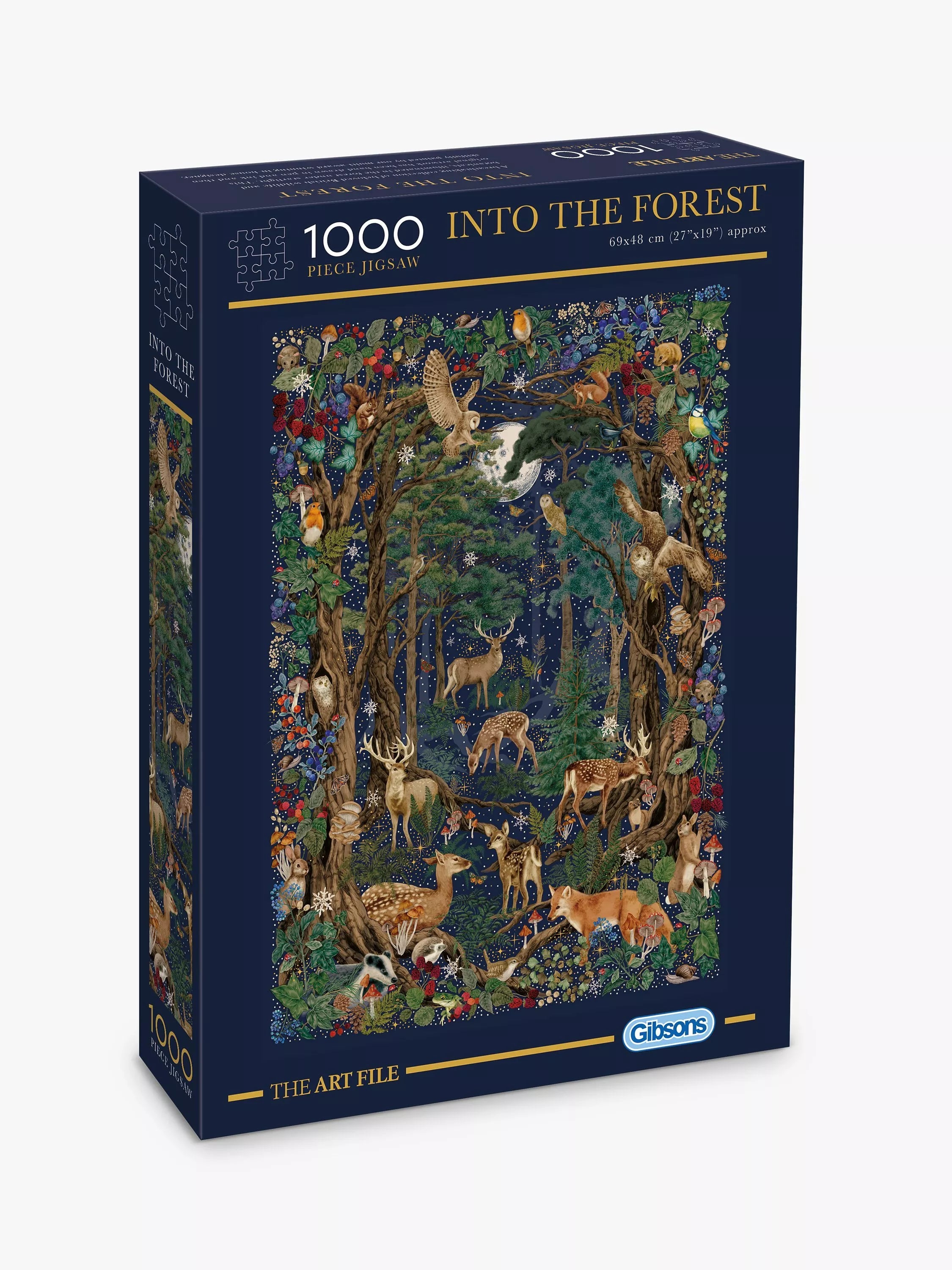 Gibsons Into The Forest jigsaw puzzle 1000 pieces, UK version