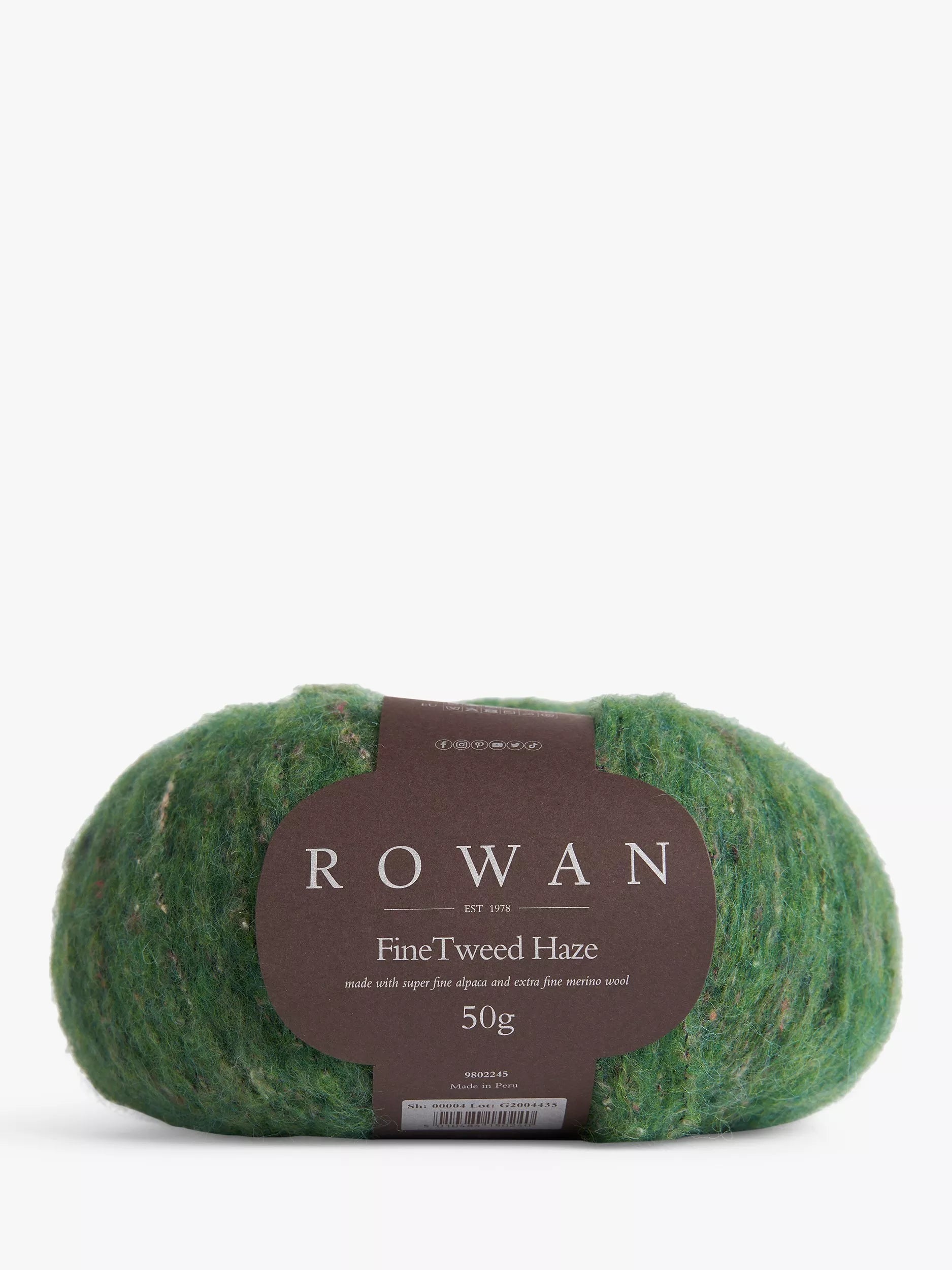 Rowan Fine Tweed Haze Yarn 50g, imported from the UK