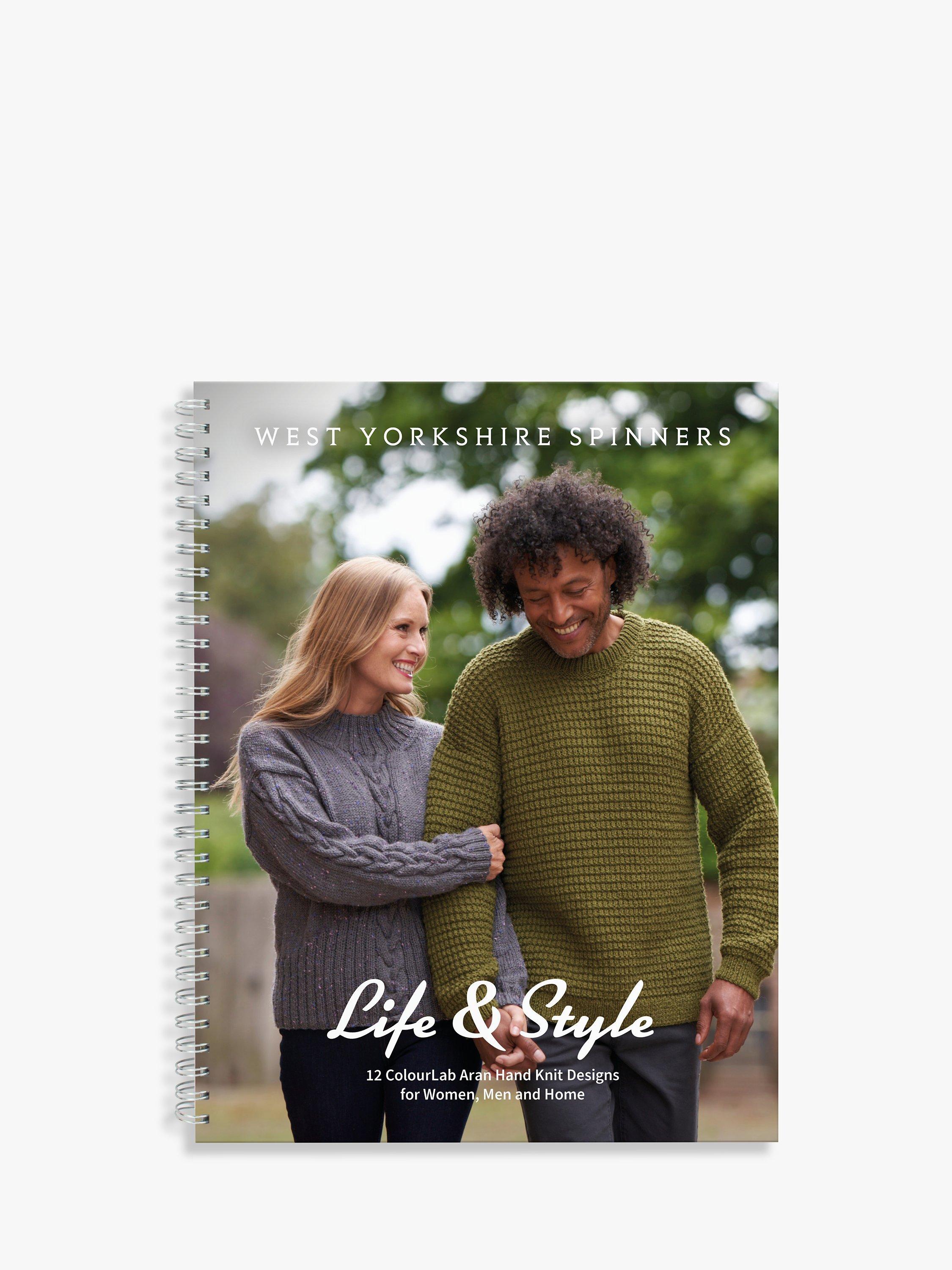 West Yorkshire Spinners DK Aran Wool Knitting Pattern Book (British brand)