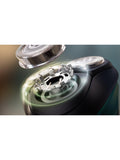 Philips wet & dry electric shaver with 27 PowerCut blades and pop-up trimmer, dark green forest, imported from the UK