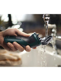 Philips wet & dry electric shaver with 27 PowerCut blades and pop-up trimmer, dark green forest, imported from the UK