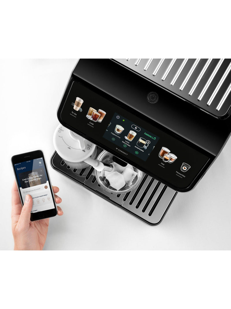 De'Longhi Eletta Explore ECAM450.86.T Bean to Cup Coffee Machine, Titanium Black