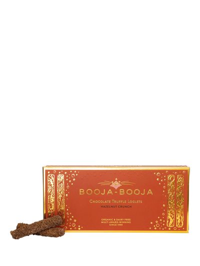 Booja-Booja Hazelnut Crunch Truffle Log Chocolate 115g