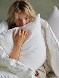 Bedfolk soft kingsize duck down pillow - British product