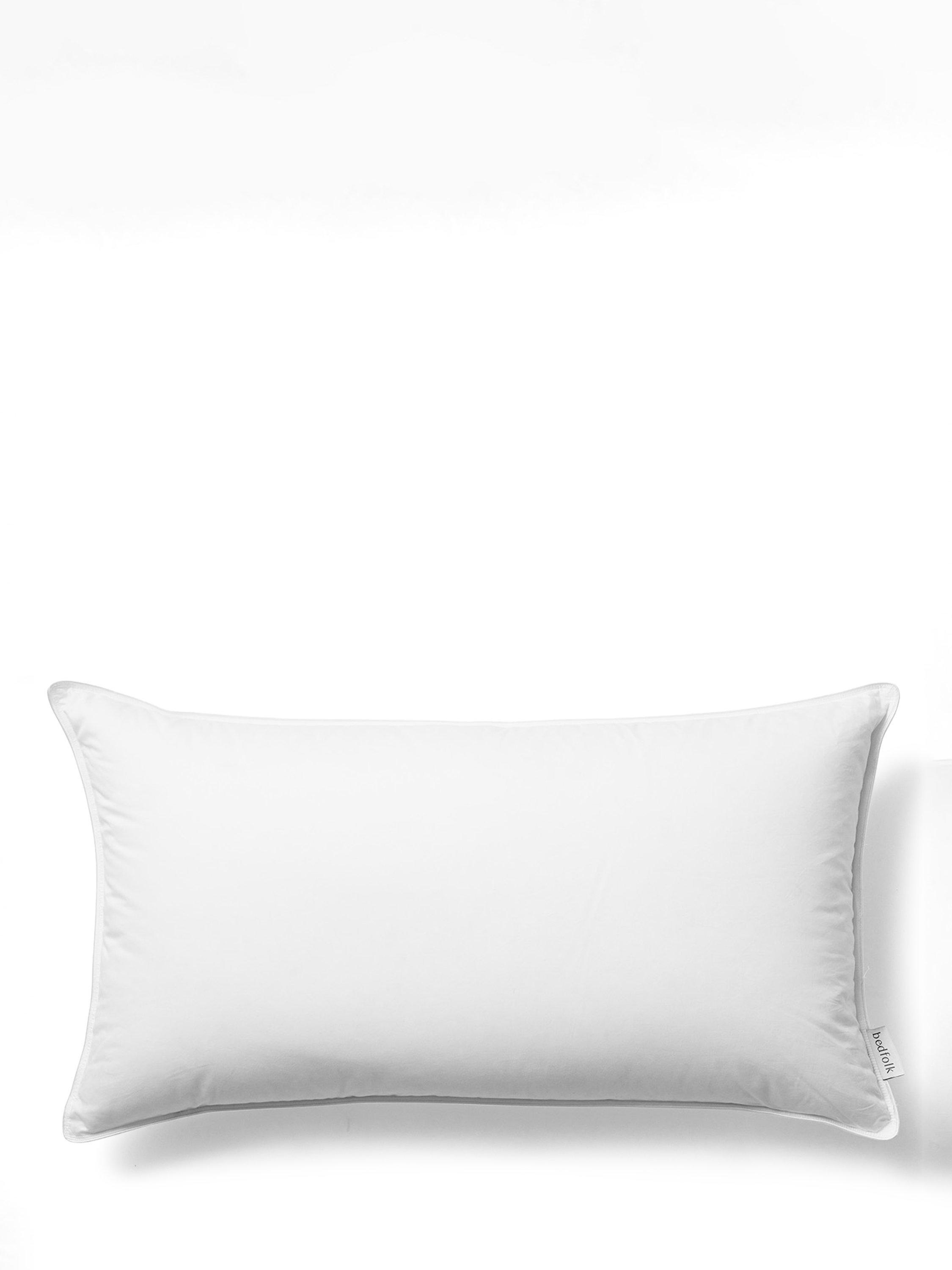 Bedfolk soft kingsize duck down pillow - British product