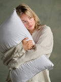 Bedfolk Duck Down Standard Pillow Firm - British product