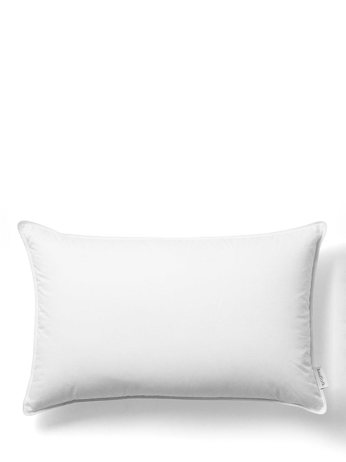 Bedfolk Duck Down Standard Pillow Firm - British product