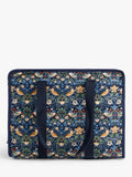 John Lewis William Morris Strawberry Thief craft storage bag in navy, UK version