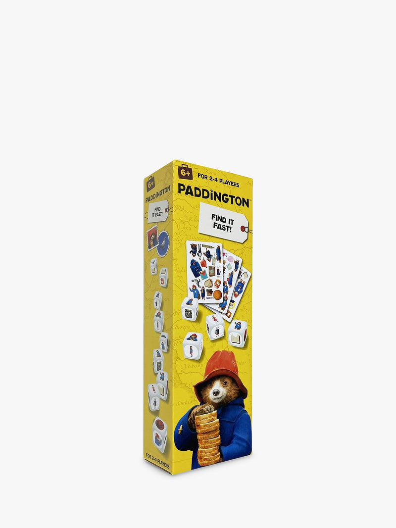 Paddington Bear matching game with cards and dice, imported from the UK