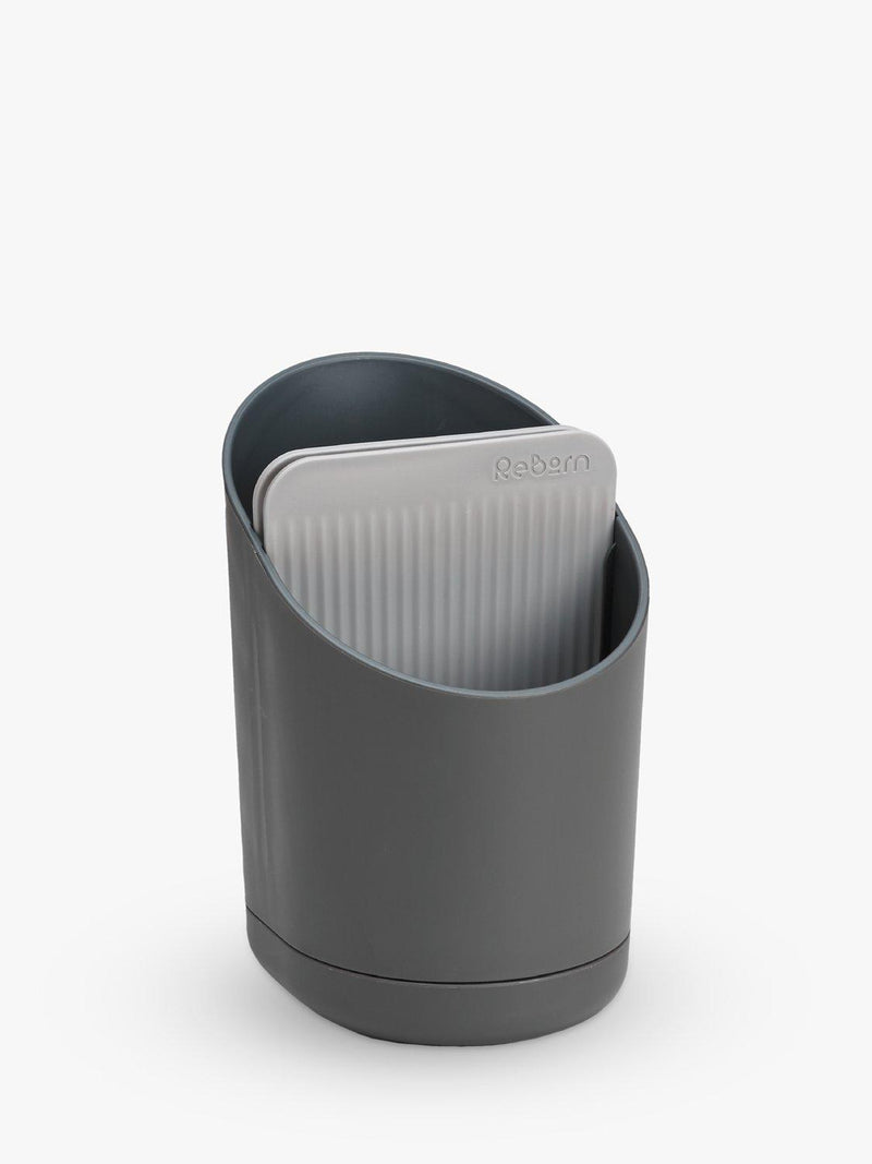 ReBorn recycled plastic cutlery drainer, imported from the UK