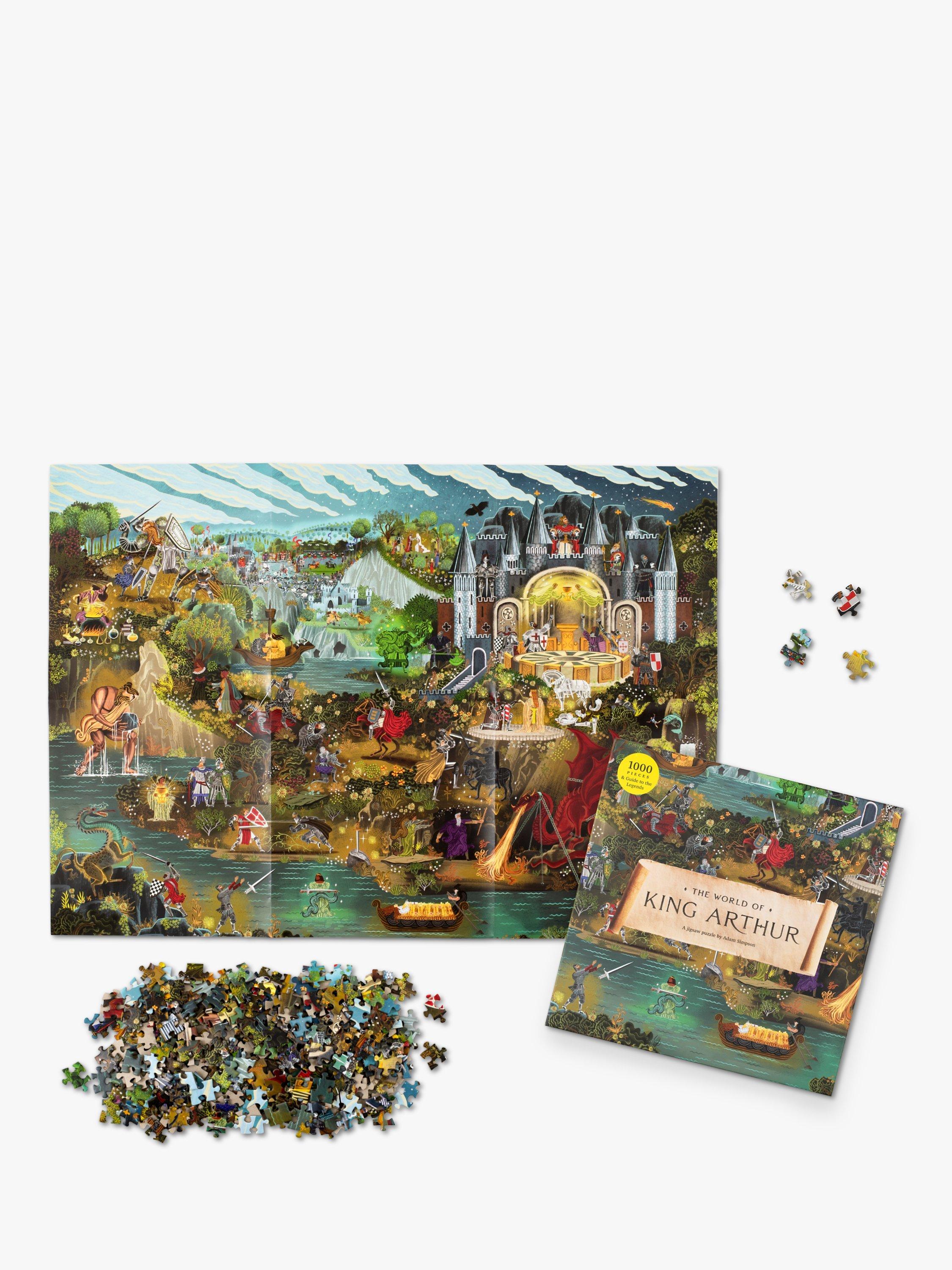 Laurence King Publishing The World of King Arthur jigsaw puzzle 1000 pieces, UK version