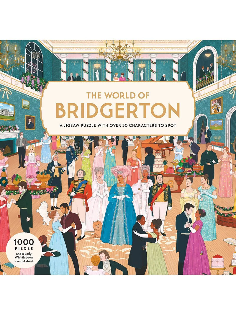 Laurence King Publishing The World of Bridgerton jigsaw puzzle 1000 pieces, UK version