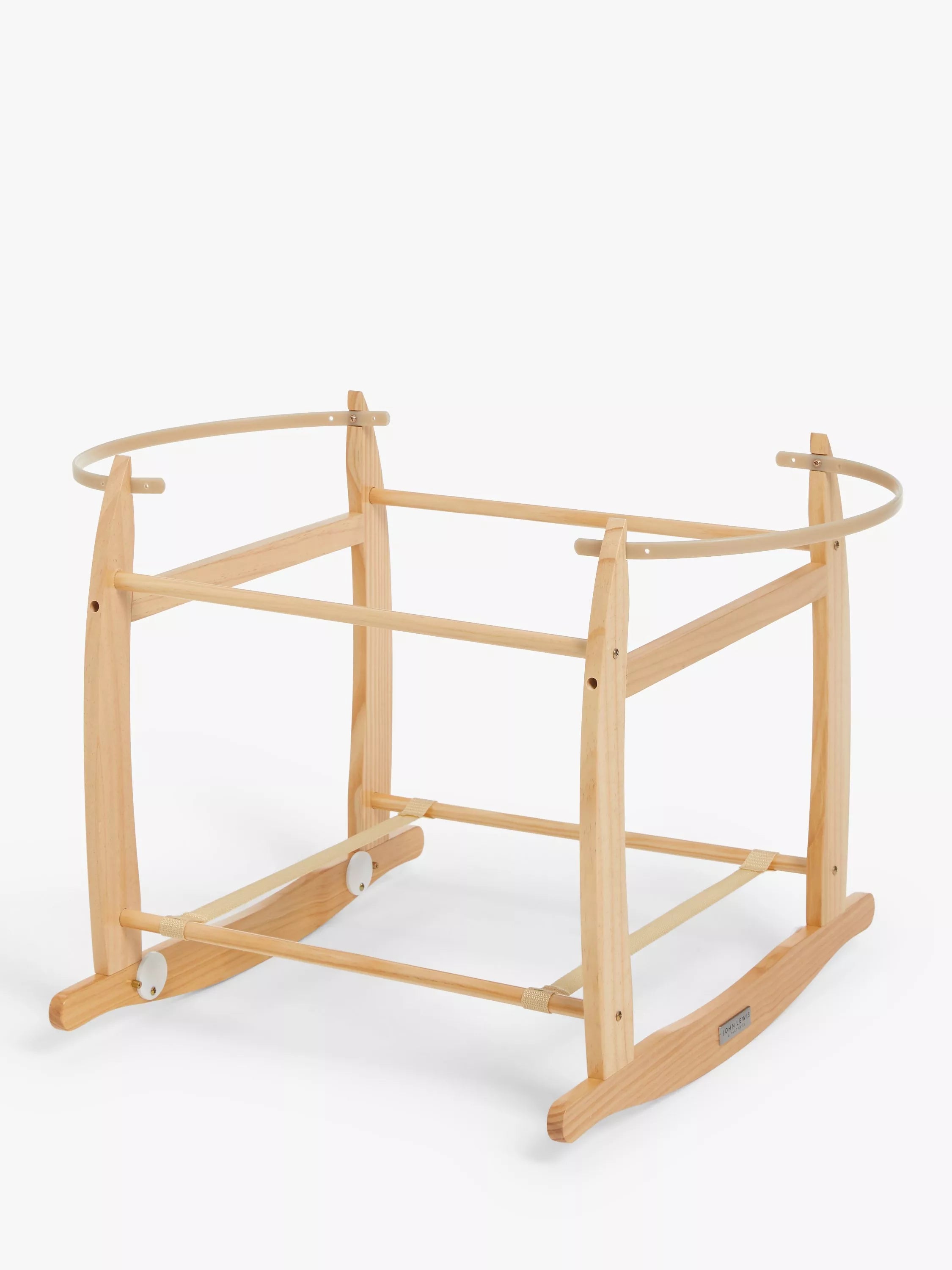 John Lewis Pinewood Moses Basket Stand - McGrocer