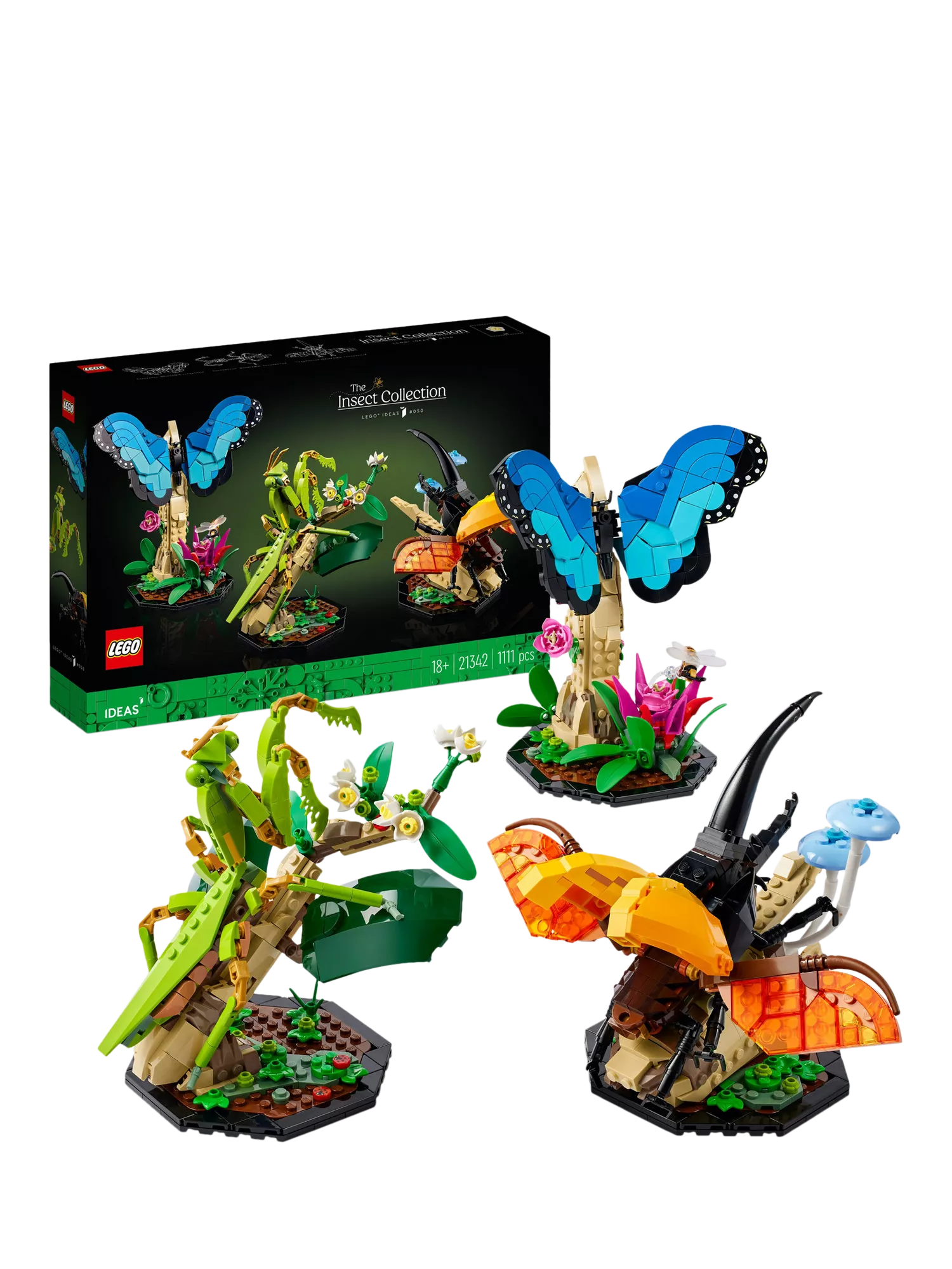 Lego Insect Collection building set 1112 pieces, UK version