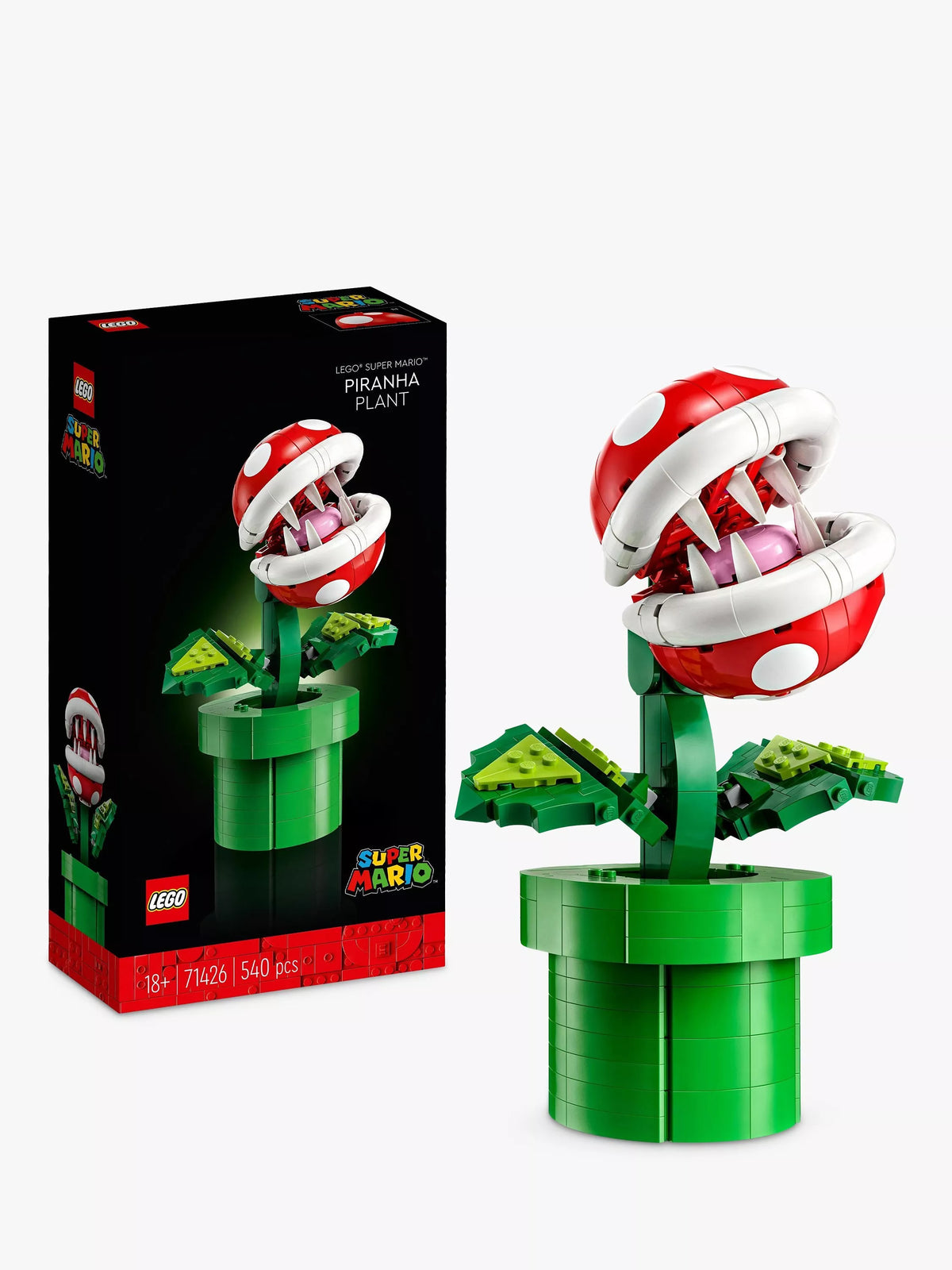 LEGO Super Mario Piranha Plant building set, UK version