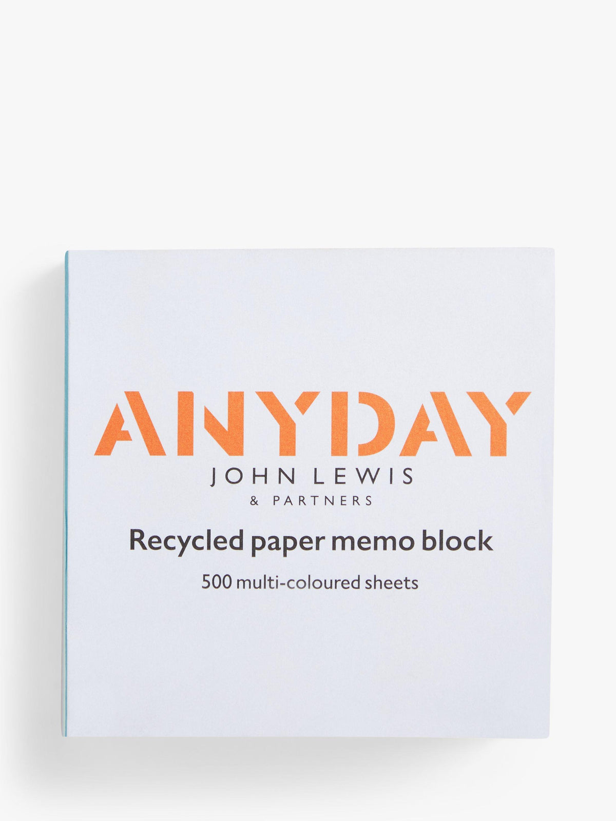 500-Sheet Multi-Coloured Memo Block