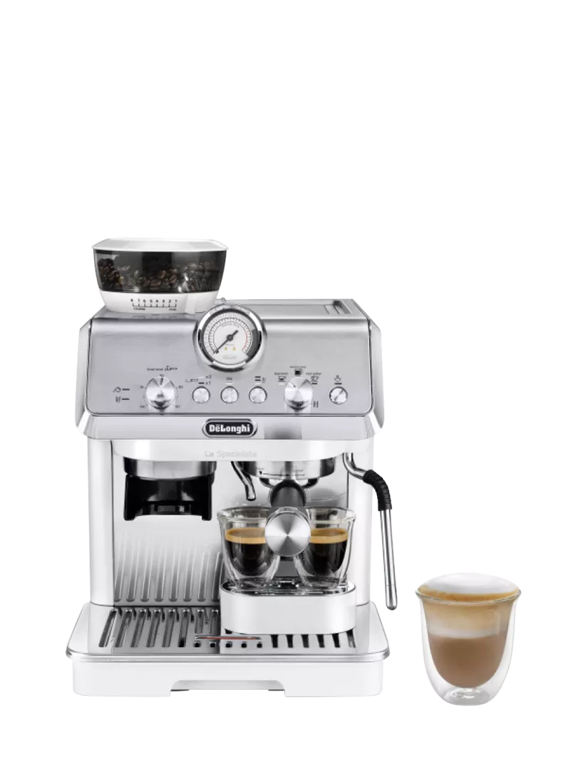 De'Longhi La Specialista Arte EC9155.W Coffee Machine, White - McGrocer