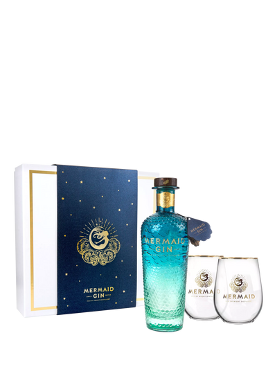 Large Gin Gift Set with 70cl Bottle and Tumbler Glasses