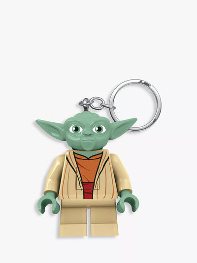 Lego Star Wars Yoda Light Up Keyring Green