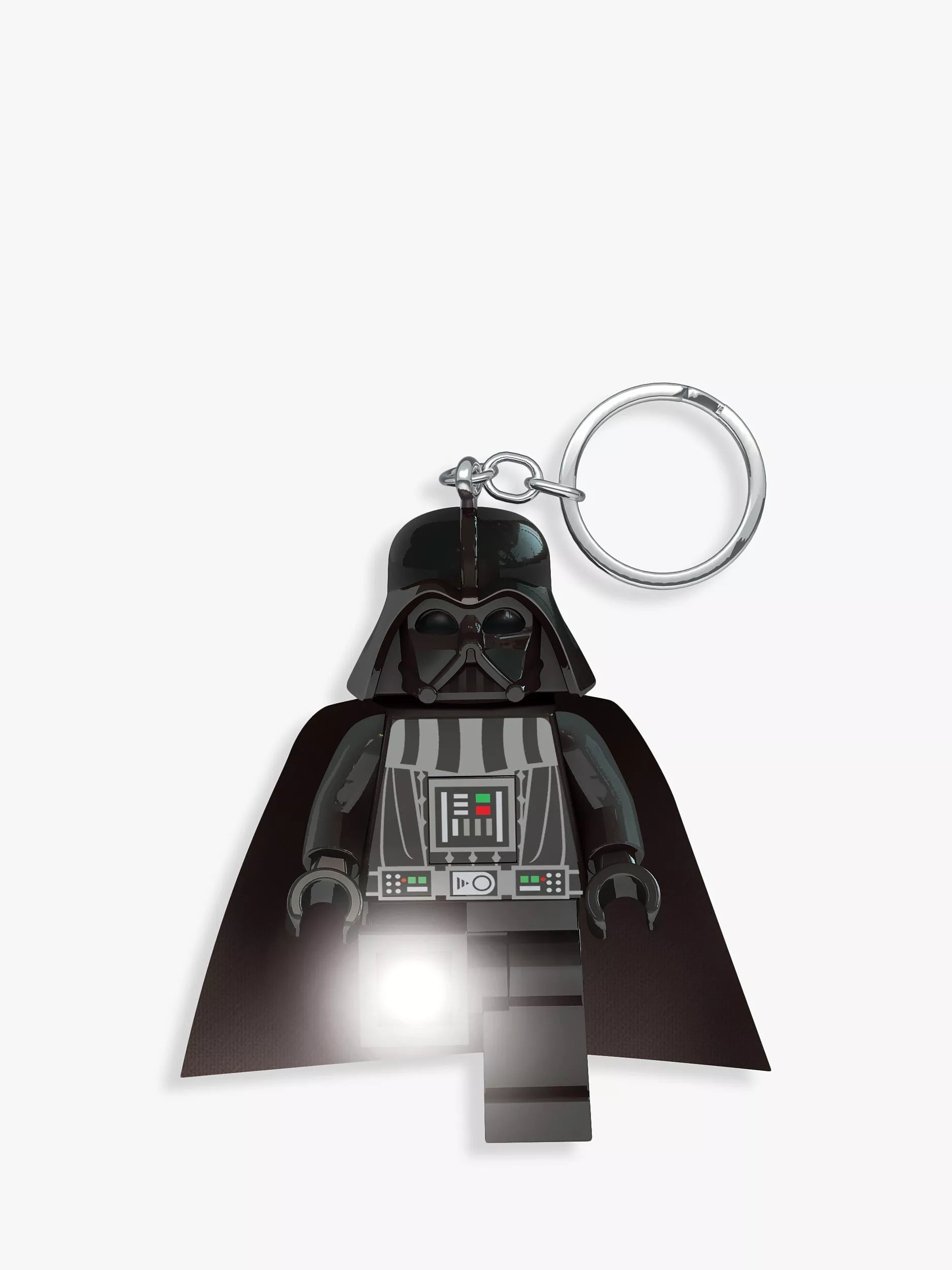 LEGO Star Wars Darth Vader Light Up Keyring, Black - McGrocer