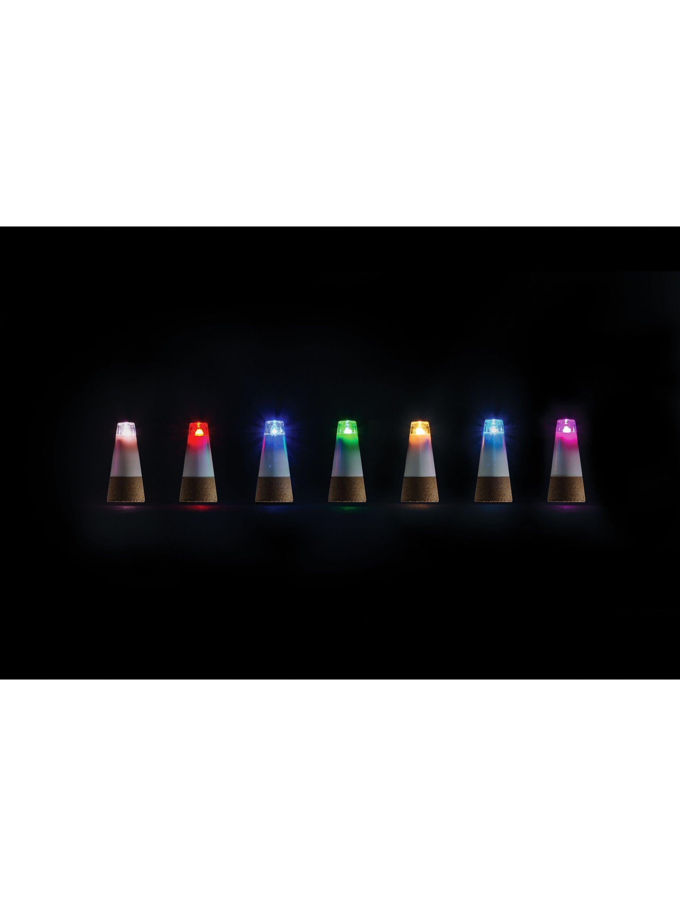 SUCK multicolour bottle light (British brand)